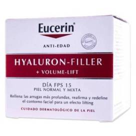 Eucerin Hyaluron-filler Creme Volume Lift Spf15 Pele Normal e Mista 50 ml