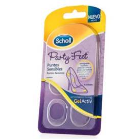 Scholl Party Feet Puntos Sensibles 6 Uds