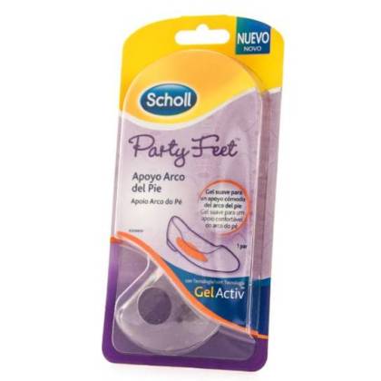 Scholl Party Feet Foot Arch Support 1 Pair