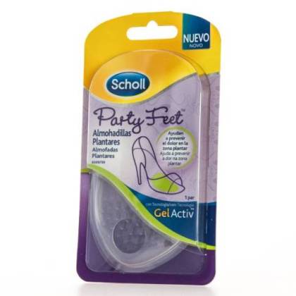 Scholl Party Feet Almohadillas Plantares 1 Par