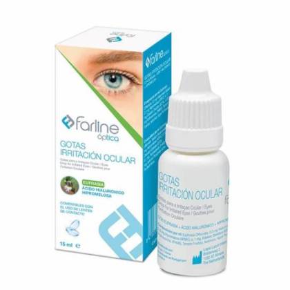 Farline Optica Gotas Para Irritação Ocular 15 Ml