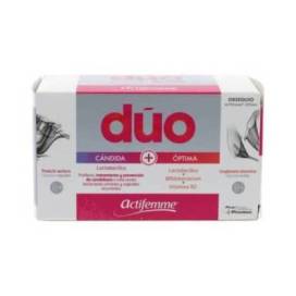 Actifemme Duo Candida Vaginal 10 Cápsulas + Optima Oral 14 Cápsulas