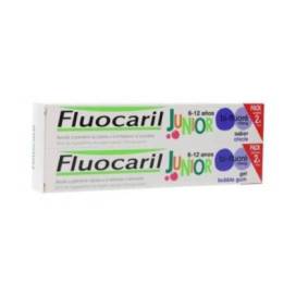 Fluocaril Junior 612 Años Sabor Chicle 2x75 ml Promo