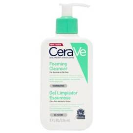 Cerave Gel Limpiador Espumoso Piel Normal Grasa 236 ml