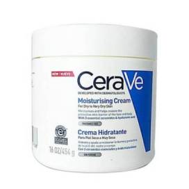 Cerave Crema Hidratante Piel Seca Muy Seca 454 g