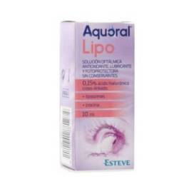 Aquoral Lipo Solução Oftálmica Lubrificante 10 Ml