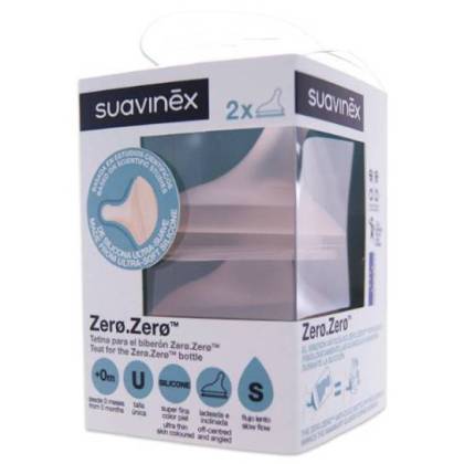 Suavinex Zero Tetina Silicona Flujo S 0m 2 Uds