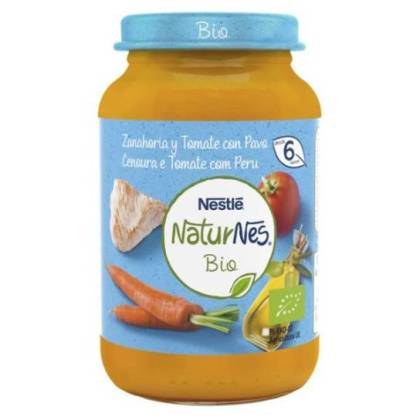 Nestle Naturnes Bio Karotte Tomate Und Truthahn 200 G