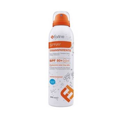 Farline Transparent Spray Spf50+ 200 Ml