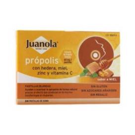Juanola Propolis Hedera Miel 24 Pastillas