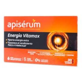 Apiserum Energia Vitamax 30 Caps