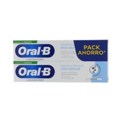 Oral B Enciasesmalte Pro Repair 2x75 ml Promo