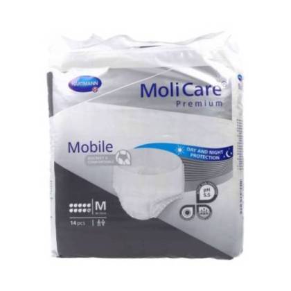 Molicare Premium Mobile 10 Drops Size M 14 Units