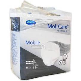 Molicare Premium Mobile 10 Tropfen Größe L 14 Einheiten