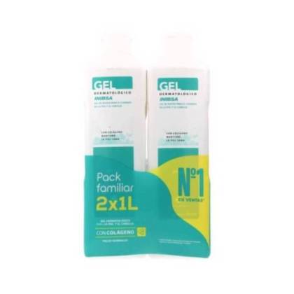 Inibsa Dermatological Gel 2x1000 Ml Promo