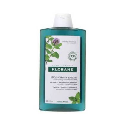 Klorane Champô Detox A La Menta 400 Ml