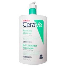 Cerave Gel Limpiador Espumoso Piel Normal Grasa 1l