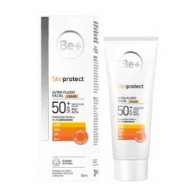 Be+ Skin Protect Gesichts-ultraflüssigkeit Spf50+ Getönt 50 Ml