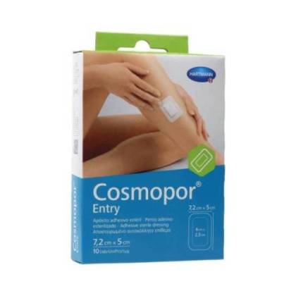 Cosmopor Entry Aposito Esteril 7,2x5 Cm 10 Uds