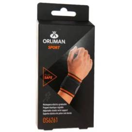 Orliman Sport Muñequera Elastica Graduable Os6261 Talla Unica