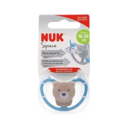 Nuk Silicone Pacifier Space 18-36m 1 Unit