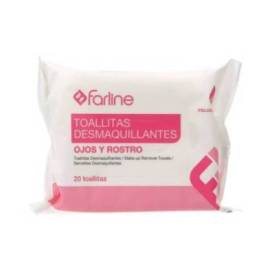 Farline Makeup Remover Wipes 20 Units