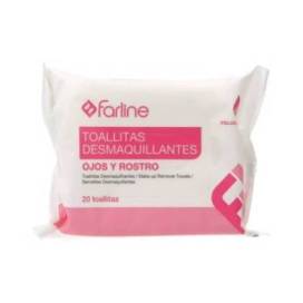 Farline Toallitas Desmaquillantes 20 Uds