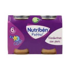 Nutriben Gemüse And Truthahn 2x190 G