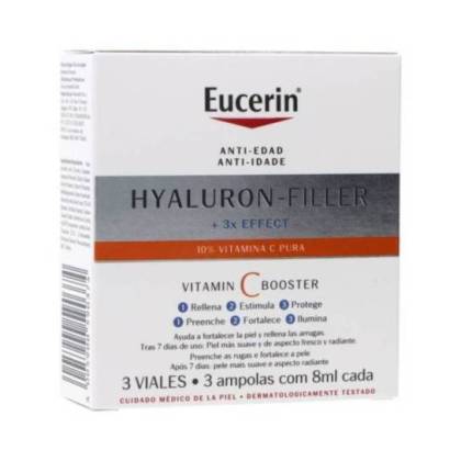 Eucerin Hyaluronfiller Vitamin C Booster 3x8 ml