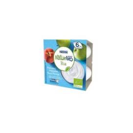 Nestle Naturnes Bio Apple And Peach 4x90 G