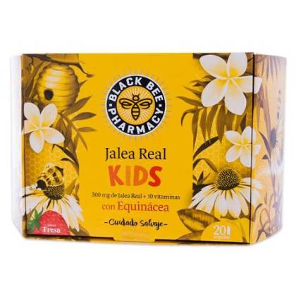 Black Bee Pharmacy Jalea Kids 20 Ampolas 10 Ml