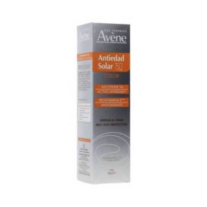 Avene Solar Anti-idade Spf 50+ Com Cor 50 Ml