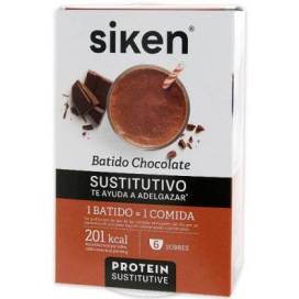 Siken Protein Sustitutive Schokolade Shake 6 Beutel