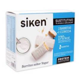 Siken Protein Sustitutive Barritas Yogur 8 Uds