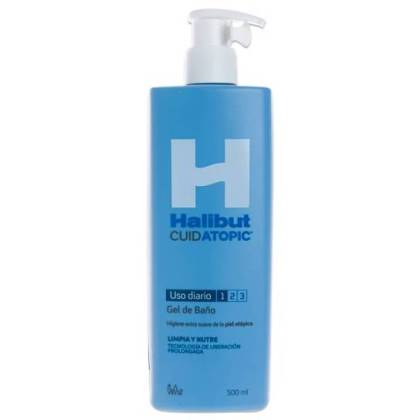 Halibut Cuidatopic Badegel 500 Ml