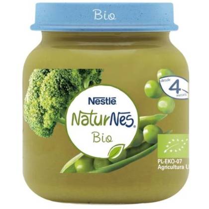 Nestle Naturnes Bio Ervilhas E Brócolis 125 G