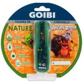 Goibi Citronella Bracelet Nature Angry Birds Green