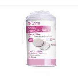 Farline Oval Makeup Remover Pads 40 Units