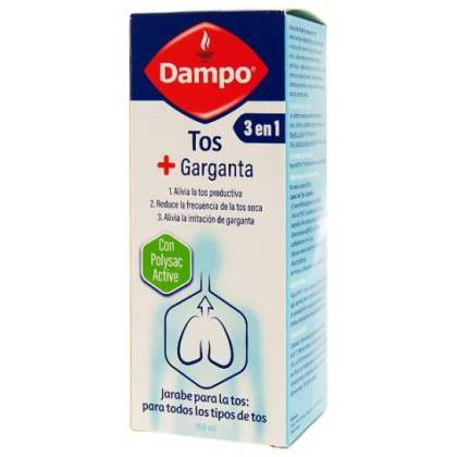 Dampo 3 En 1 Husten + Rachen Sirup 150 Ml