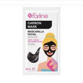 Farline Gesicht Maske Carbon Mask Creme 8 Ml