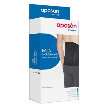 Aposan Dynamic Faixa Sacrolombar Tamanho Grande 90-120 Cm