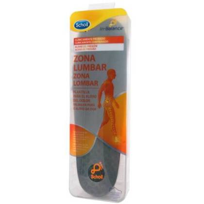 Scholl Plantilla Lumbar Inbalance Talla S 1 Par