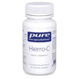 Pure Encapsulations Hierro-c 60 Caps