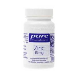 Pure Encapsulations Zinco 15mg 60 Cápsulas