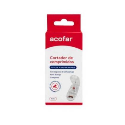 Acofar Pastillero Cortador De Comprimidos 1 Ud