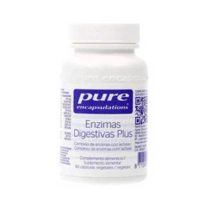 Pure Encapsulations Enzimas Digestivas Plus 90 Cápsulas