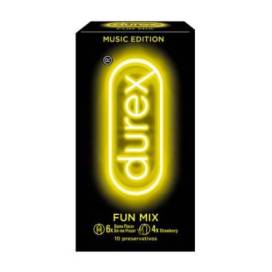 Durex Kondome Music Edition Fun Mix 10 Einheiten