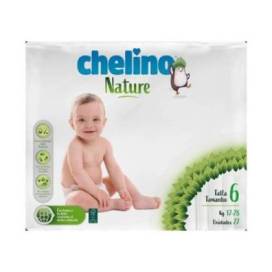 Chelino Nature Talla 6 17-28 Kg 27 Uds