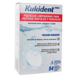 Kukident Pastillas Limpiadoras 54 Pastillas