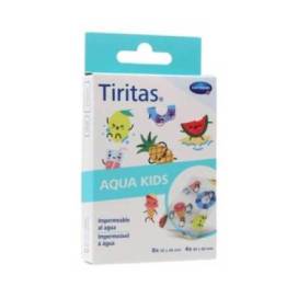 Aqua Kids Sticking Plasters 30x40 Mm 8 Units + 40x60 Mm 4 Units